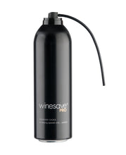 Winesave PRO, premium wine preservation product made with 100% argon gas. Bottle with nozzle attached.